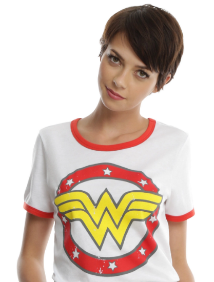 wonder woman logo circle